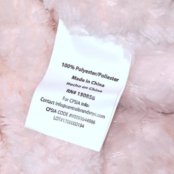 Zak & Zoey Princess Lamb Sheep Dreamer Waffle Lovey Security Blanket 30" X 40" - Picture 3 of 3